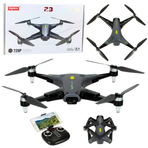 Dron Syma Z3 PRO Kamera HD WiFi Zdalnie Sterowany RC Czarny