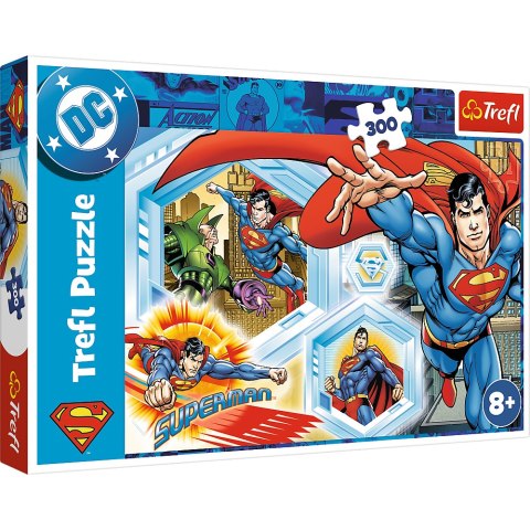 Puzzle - 300 - Niezniszczalny Superman - Warner Superman - Trefl 23032