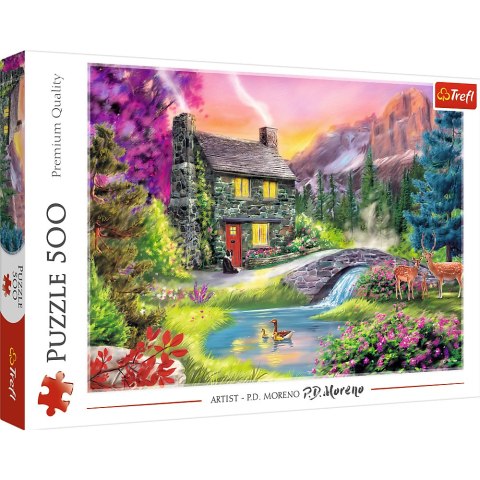 Puzzle - 500 - Górska sielanka - Trefl 37325