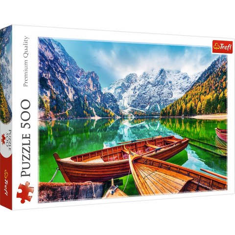 Puzzle - 500 - Jezioro Braies - Włochy - Trefl 37486