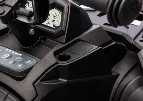 Quad Na Akumulator ATV 6 Kół Z Przyczepką JC606 24V 4x4 Czerwony