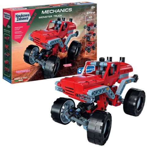 Naukowa Zabawa Klocki Laboratorium Mechaniki Monster Truck Język Polski Clementoni 50062