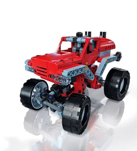 Naukowa Zabawa Klocki Laboratorium Mechaniki Monster Truck Język Polski Clementoni 50062
