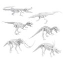 Zestaw Kreatywny 2w1 Tworzenie Mydła Wykopaliska Dinozaury