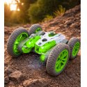 Autko Kaskaderskie Zdalnie Sterowane RC Światła Dym Drift 360° Zielone