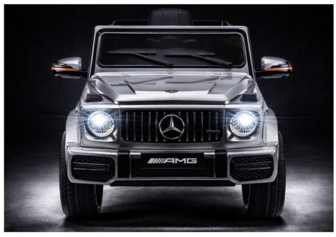 Auto Na Akumulator Mercedes AMG G 63 Srebrny Lakierowany