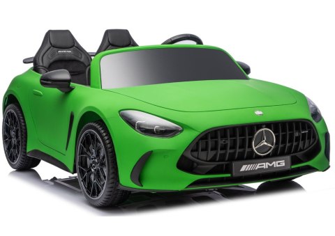 Auto Na Akumulator Mercedes GT63 AMG DKGT63 24V Cichy Silnik Matowy Zielony