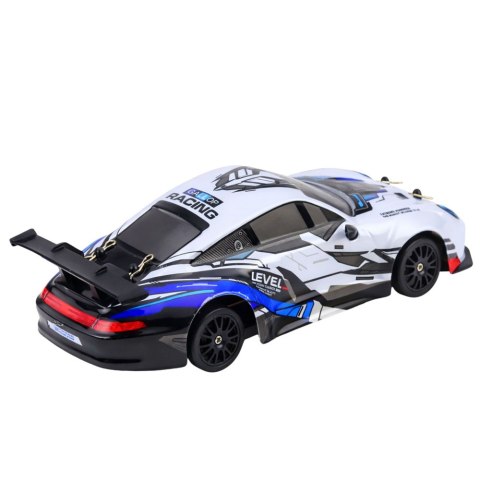 Auto Do Driftu Zdalnie Sterowane RC Wymienne Koła 4WD Niebieskie 1:24