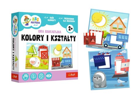 Gra edukacyjna Kolory i Kształty ABC Malucha Rodzina Treflików Trefl 02904