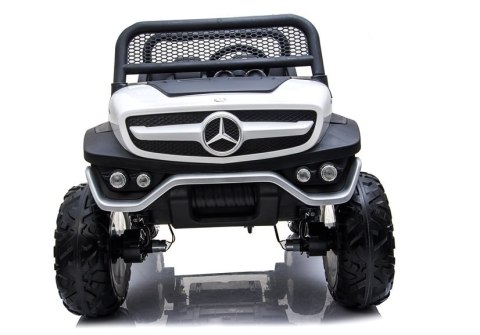 Auto na Akumulator Mercedes Unimog 4x4 Dla Dzieci Światła LED MP3 Biały