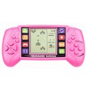 Elektroniczna Gra Konsola Do Gry Tetris Przenośna LCD Różowa