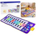 Muzyczna Mata Edukacyjna Taneczna Interaktywna Pianinko Kosmos 120 x 48 cm