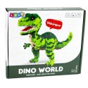 Zestaw Klocki Konstrukcyjne Dinozaur Velociraptor Figurka 3D 1457 el.