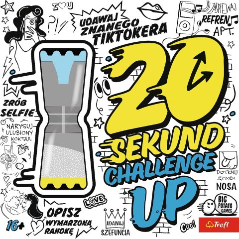 Gra planszowa 20 sekund challenge: nowe rozdanie Trefl 02903