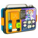 Mały elektryk elektronik zestaw edukacyjny 45 elementów + 12 kart