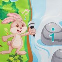 Mata edukacyjna dla dziecka interaktywna muzyczna grająca zwierzątka