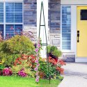 Pergola podpora LUARO ogrodowa na kwiaty stojak na róże pnące piramida metalowa