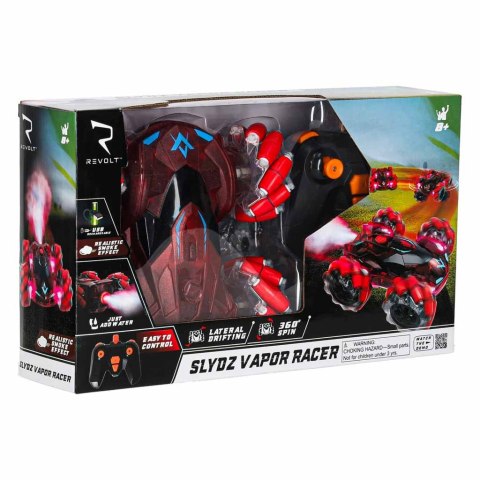 Samochód zdalnie sterowany na pilota Drift Off-Road REVOLT Slydz Vapor Racer 360 czerwony