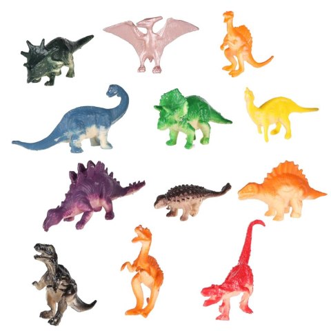 Dinozaury wykopaliska jajka dinozaura figurki zestaw archeologiczny 12 jajek