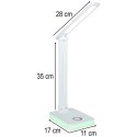 Lampka na biurko biurkowa LED USB dotykowa podświetlana RGB regulacja światła