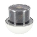Lampka nocna projektor gwiazd LED USB obrotowy 6 motywów pilot królik