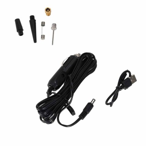Pompka rowerowa elektryczna samochodowa powerbank USB