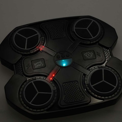 Tarcza bokserska treningowa na ścianę trenażer muzyka Bluetooth LED USB