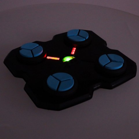 Tarcza bokserska treningowa na ścianę trenażer muzyka LED USB rękawice