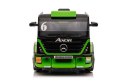 Auto Na Akumulator Ciężarówka Mercedes + Naczepa XMX622B Zielony LCD
