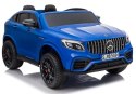 Auto na Akumulator Mercedes GLC 63S Dwuosobowy LED MP3 Niebieski Lakierowany