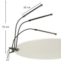 Lampa do roślin LED uprawy wzrostu panel 3 żarówki