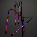 Lampa do roślin LED uprawy wzrostu panel na statywie 4x80LED