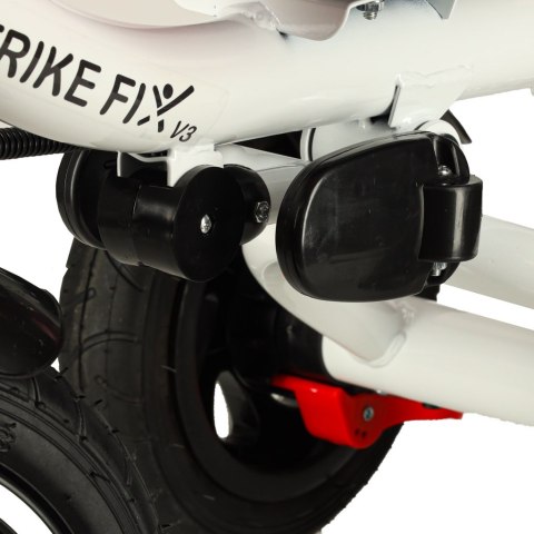 Rowerek trójkołowy Trike Fix V3 rower spacerówka 3w1 obracany 360 wolne koło różowy