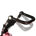 Rowerek trójkołowy Trike Fix V3 rower spacerówka 3w1 obracany 360 wolne koło różowy