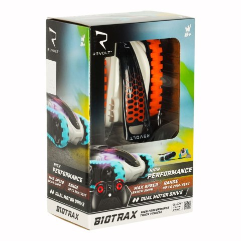 Samochód zdalnie sterowany pojazd gąsienicowy RC REVOLT TG1006 High-Performance Track Racer 2.4GHz LED Off-Road Zasięg do 40m cz