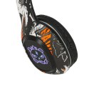 Słuchawki bezprzewodowe nauszne Bluetooth RGB Gaming Sport 200mAh czarne