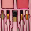 Kuferek zestaw kosmetyków do makijażu i paznokci makeup kosmetyki cienie lakiery szuflady syrenka