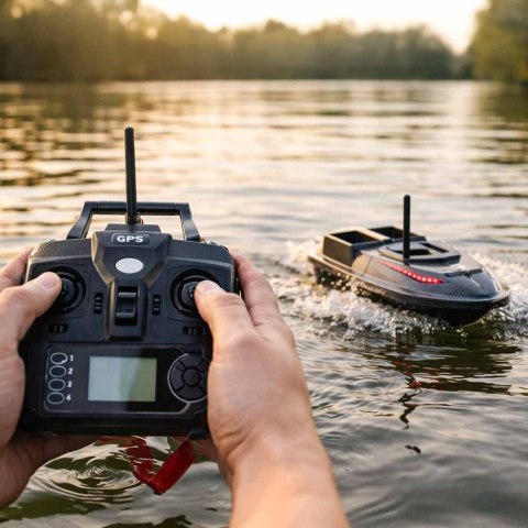 Łódka zanętowa zdalnie sterowana łódź GPS Flytec V900 5,4 km/h 1,5 kg