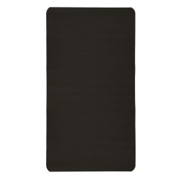 Mata do ćwiczeń jogi gimnastyczna treningowa fitness karimata gruba 1,5cm czarna + pokrowiec