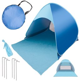 Namiot plażowy parawan samorozkładający na plażę ogród ogrodowy POPUP ochronny UV XXL