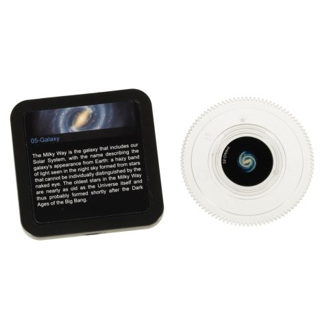 Projektor gwiazd nieba lampka nocna LED USB planetarium planety 12 dysków 360° timer