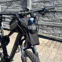 Torba na rower hulajnogę kierownicę telefon sakwa rowerowa czarna