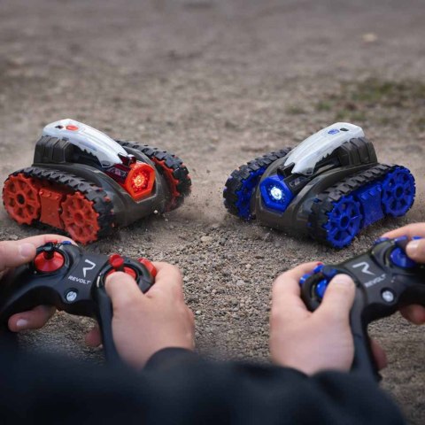 Autka na gąsienicach na pilota RC REVOLT TG1004T Battle Tanks Pojedynek Laserowy 2.4GHz LED Efekty Dźwiękowe Off-Road