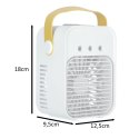 Klimator przenośny klimatyzer biurkowy mini klimatyzator na wodę 3w1 USB LED