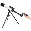 Teleskop astronomiczny luneta obserwacyjna dla dzieci ze statywem 30x 60x