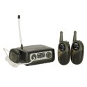 Walkie talkie krótkofalówka zestaw z centralą dla dzieci wojskowy zasięg 333 m