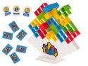 Gra zręcznościowa montessori gra logiczna układanka balansująca klocki