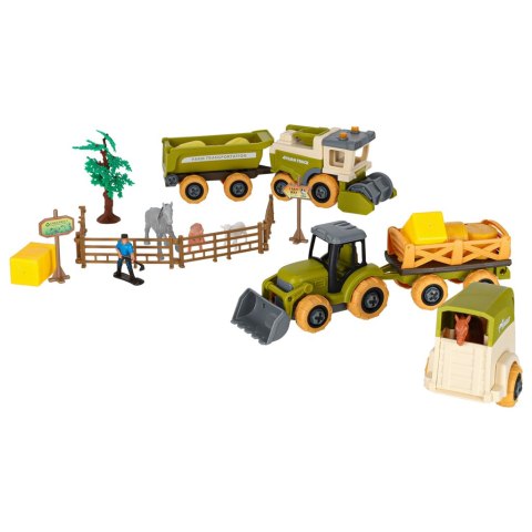 Farma traktor maszyny rolnicze ciągnik do skręcania zwierzęta wkrętarka