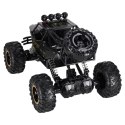 Samochód zdalnie sterowany na pilota RC Rock Crawler 1:12 4WD METAL czarny