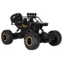 Samochód zdalnie sterowany na pilota RC Rock Crawler 1:12 4WD METAL czarny